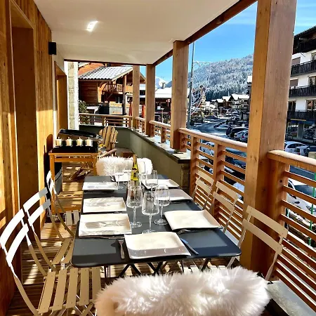De Standing Plein Centre Station, 50m Des Pistes Les Gets
